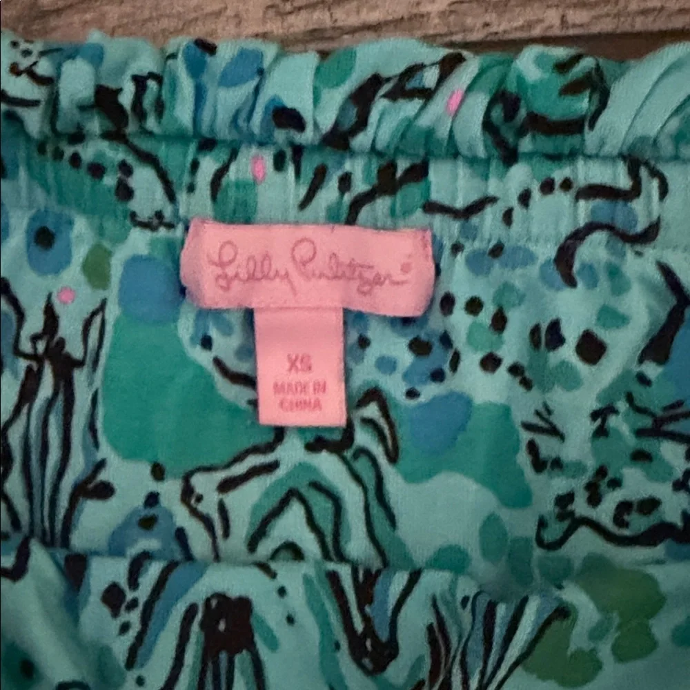 Lilly Pulitzer Marlisa Morada Strapless Maxi Dress Escape to The Everglades XS - Picture 3 of 3